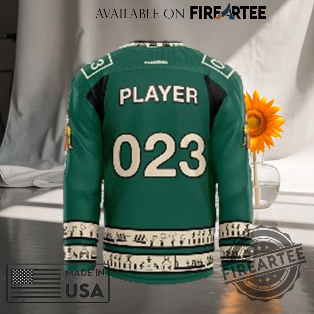 Squid Game Player Hockey Jersey 5 Squid Game Player Hockey Jersey