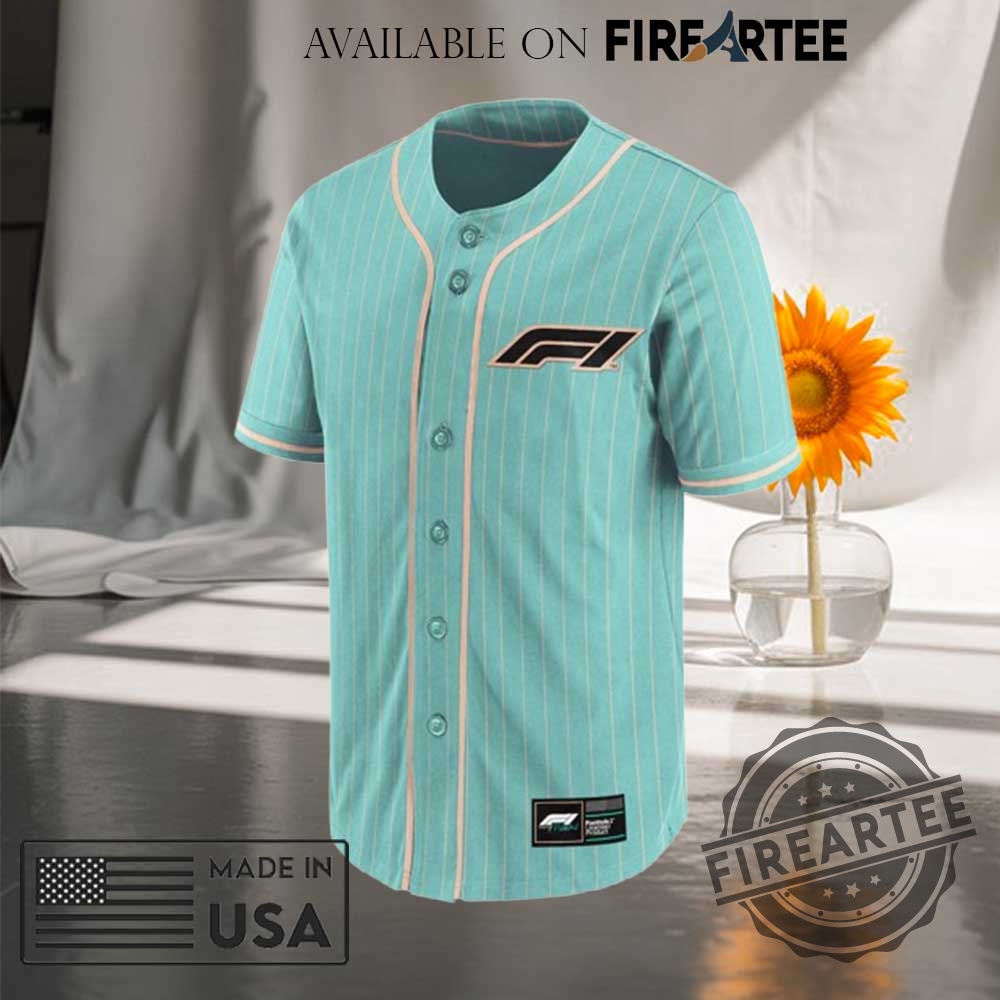 Formula 1 Miami Foundation Poly Cyan Baseball Jersey 4 Formula 1 Miami Foundation Poly Cyan Baseball Jersey