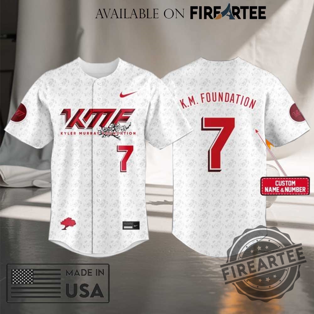 "Top Trendy Baseball Jerseys: Morgan Wallen, Dodgers, Mets, Ateez, Bad Bunny" 17 Kyler Murray Foundation White Baseball Jersey