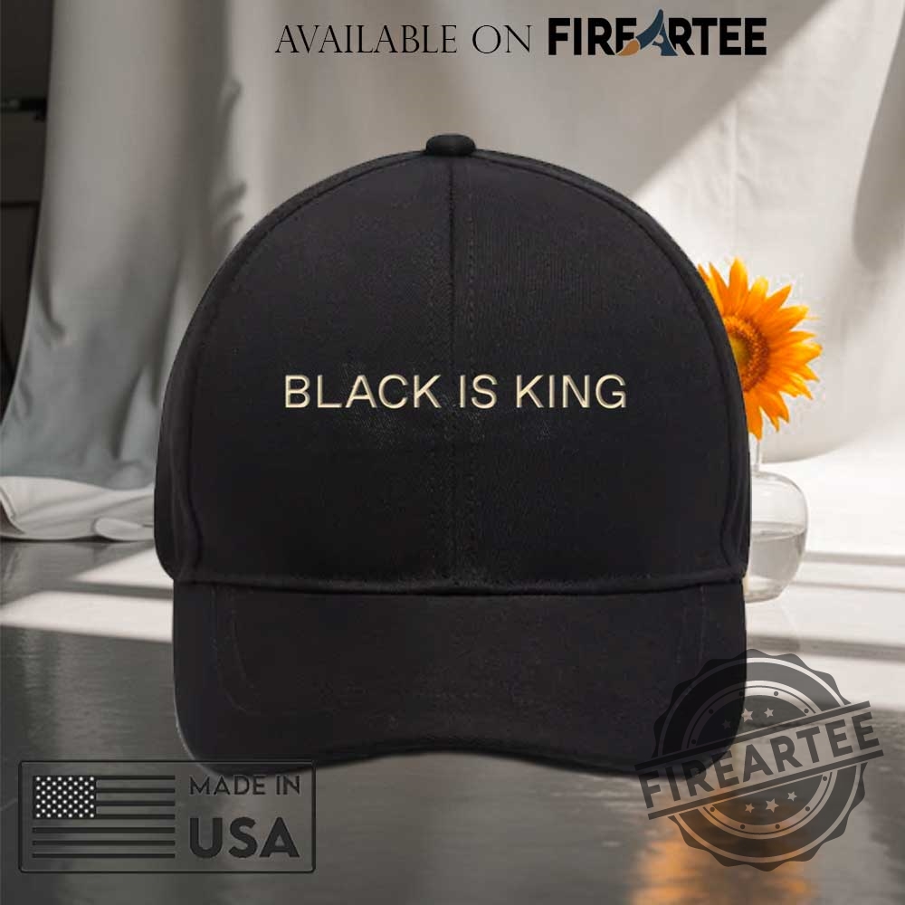 "Top 5 Must-Have Stylish Caps: From Rugby Champs to Beyoncé" 6 Beyonce Black Is King Black Embroidered Cap