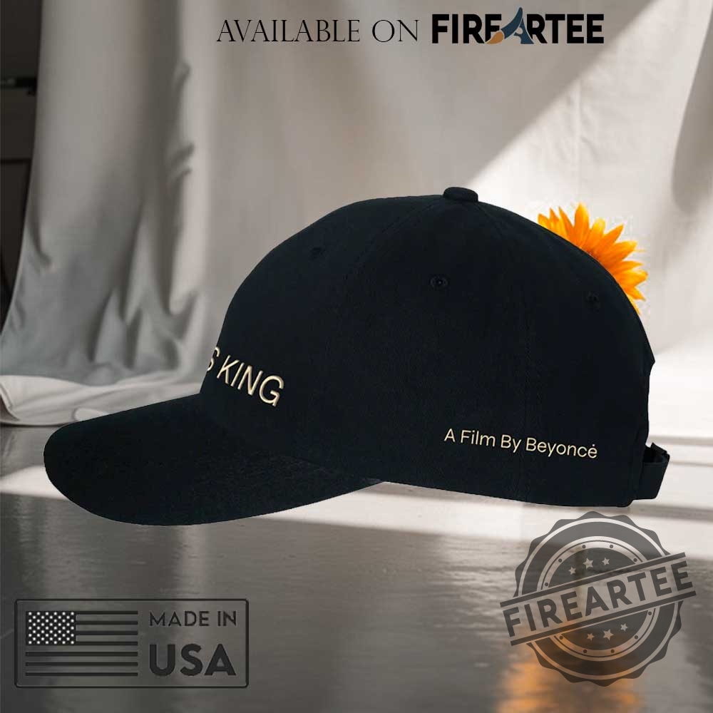 Beyonce Black Is King Black Embroidered Cap 4 Beyonce Black Is King Black Embroidered Cap
