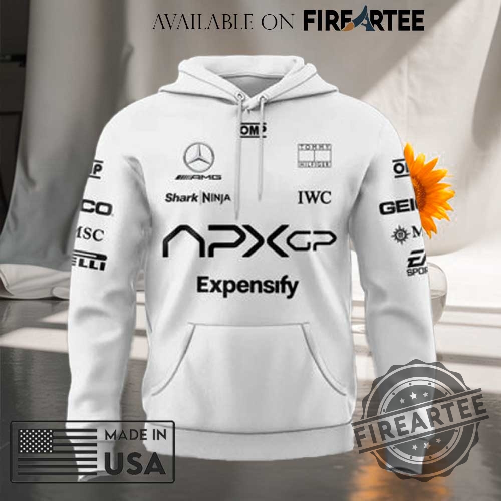 White F1 The Movie 2025 Apxgp Brad Pitt Allover Print Hoodie 4 White "F1 The Movie 2025 APXGP" Brad Pitt All-Over Print Hoodie