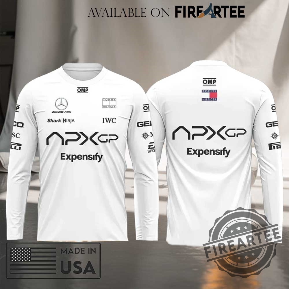 White F1 The Movie 2025 Apxgp Brad Pitt Allover Print Hoodie 5 White "F1 The Movie 2025 APXGP" Brad Pitt All-Over Print Hoodie