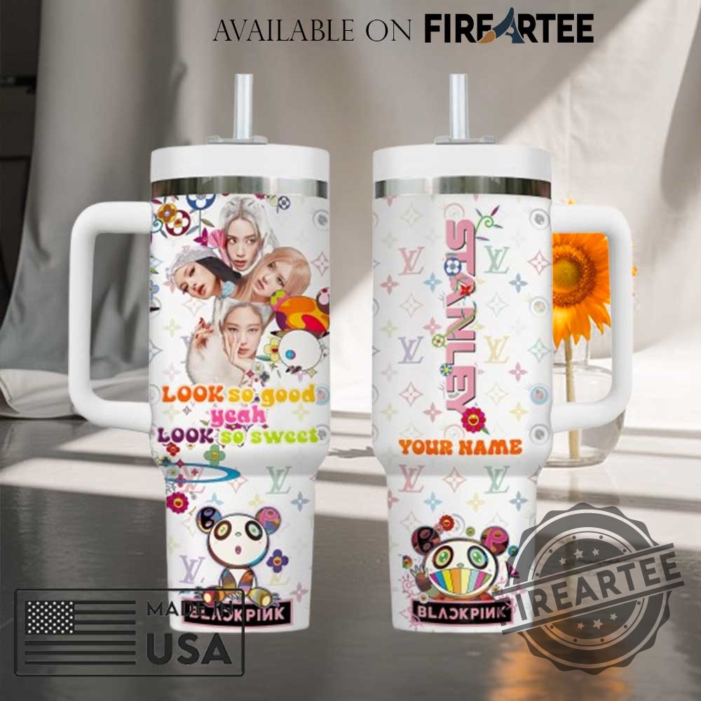 Official Blackpink Look So Good Look So Sweet 40Oz Stanley Tumbler