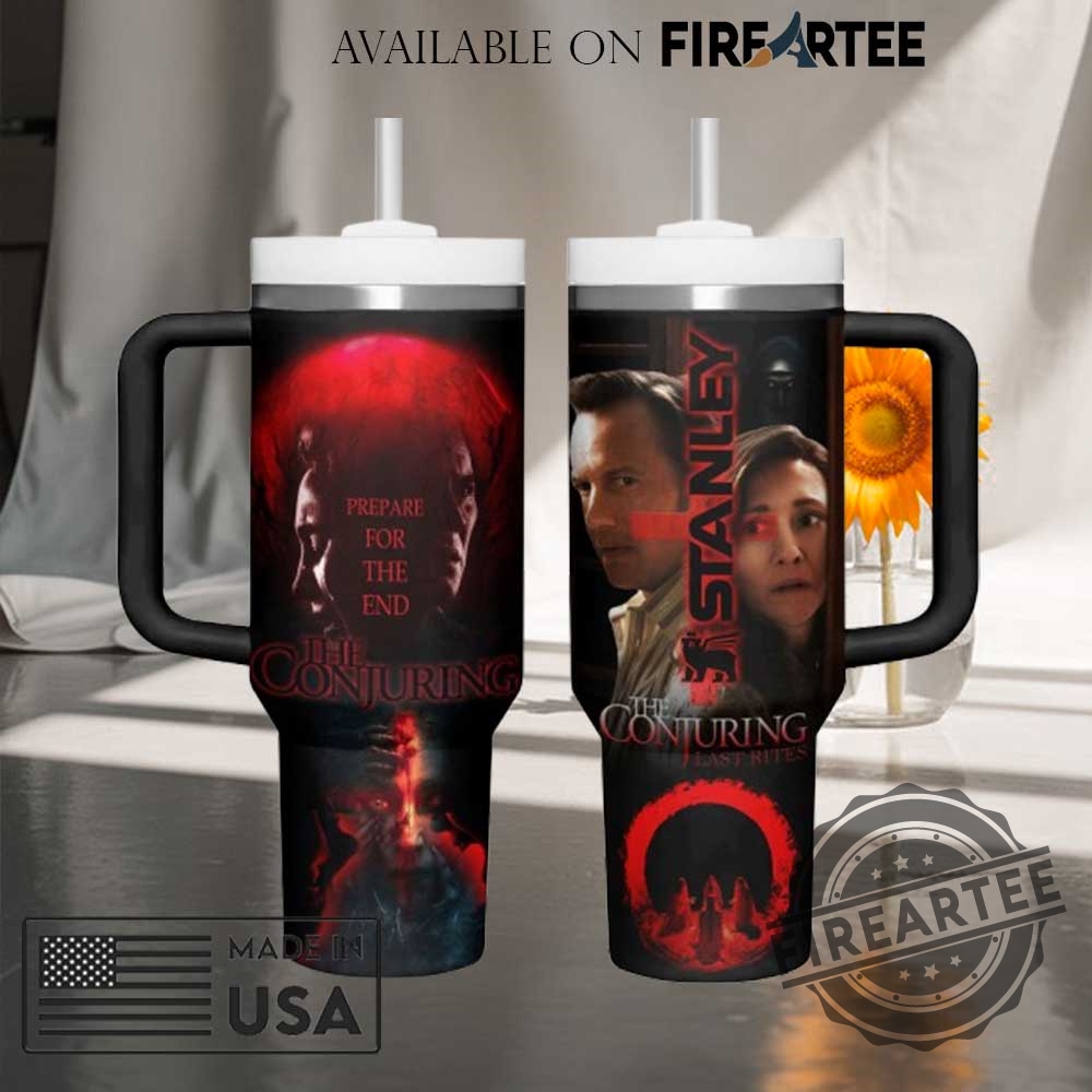 Official The Conjuring Series Collectible Tumbler Supernatural Horror Movie Merch Mug