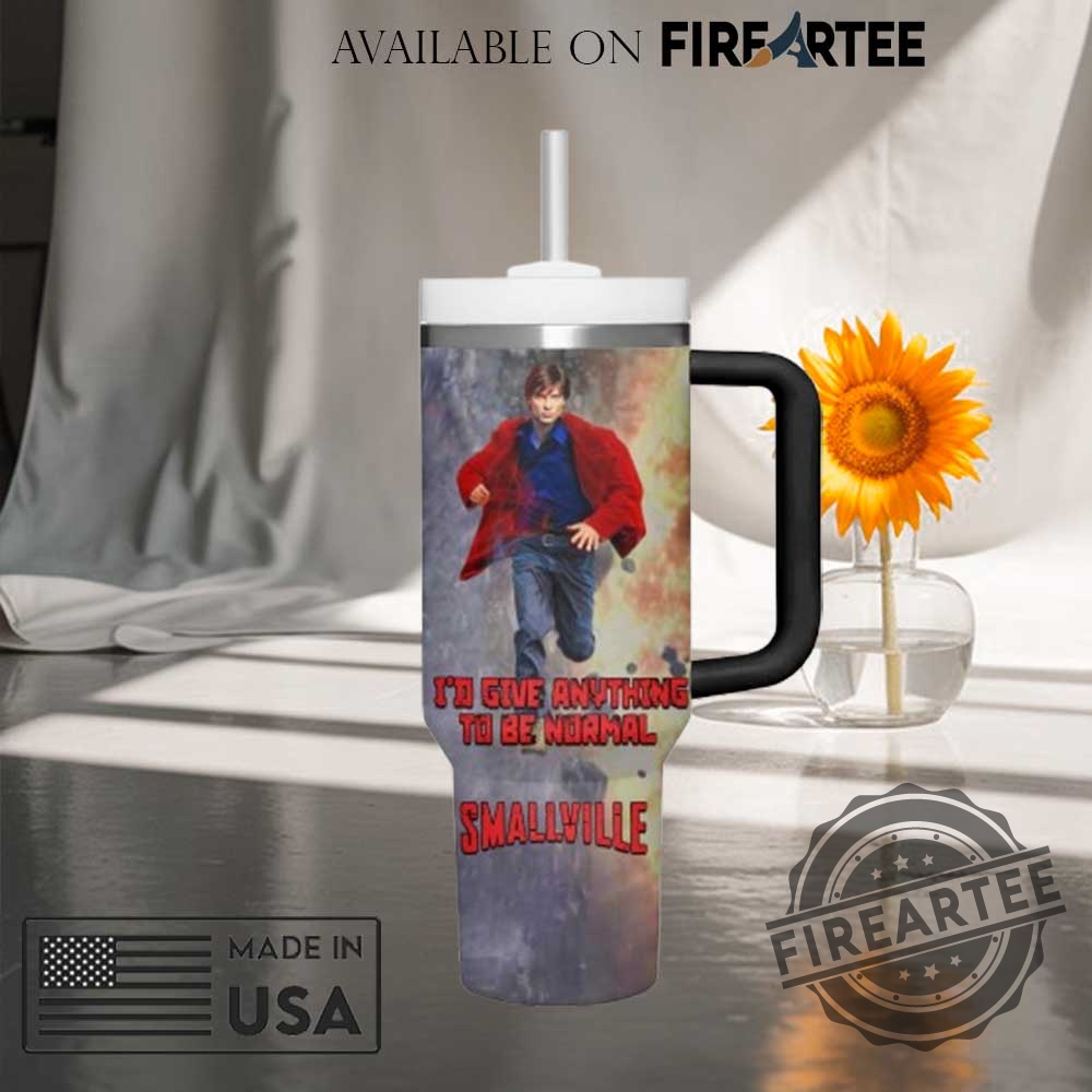 Dc Comics Smallville Fan Gift Stanley Tumbler Superhero Show Merch 4 DC Comics Smallville Fan Gift Stanley Tumbler Superhero Show Merch