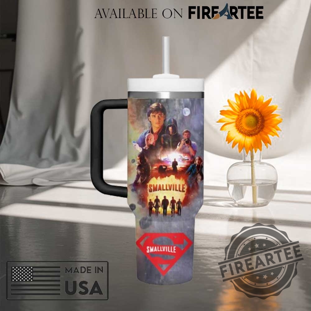 Dc Comics Smallville Fan Gift Stanley Tumbler Superhero Show Merch 5 DC Comics Smallville Fan Gift Stanley Tumbler Superhero Show Merch