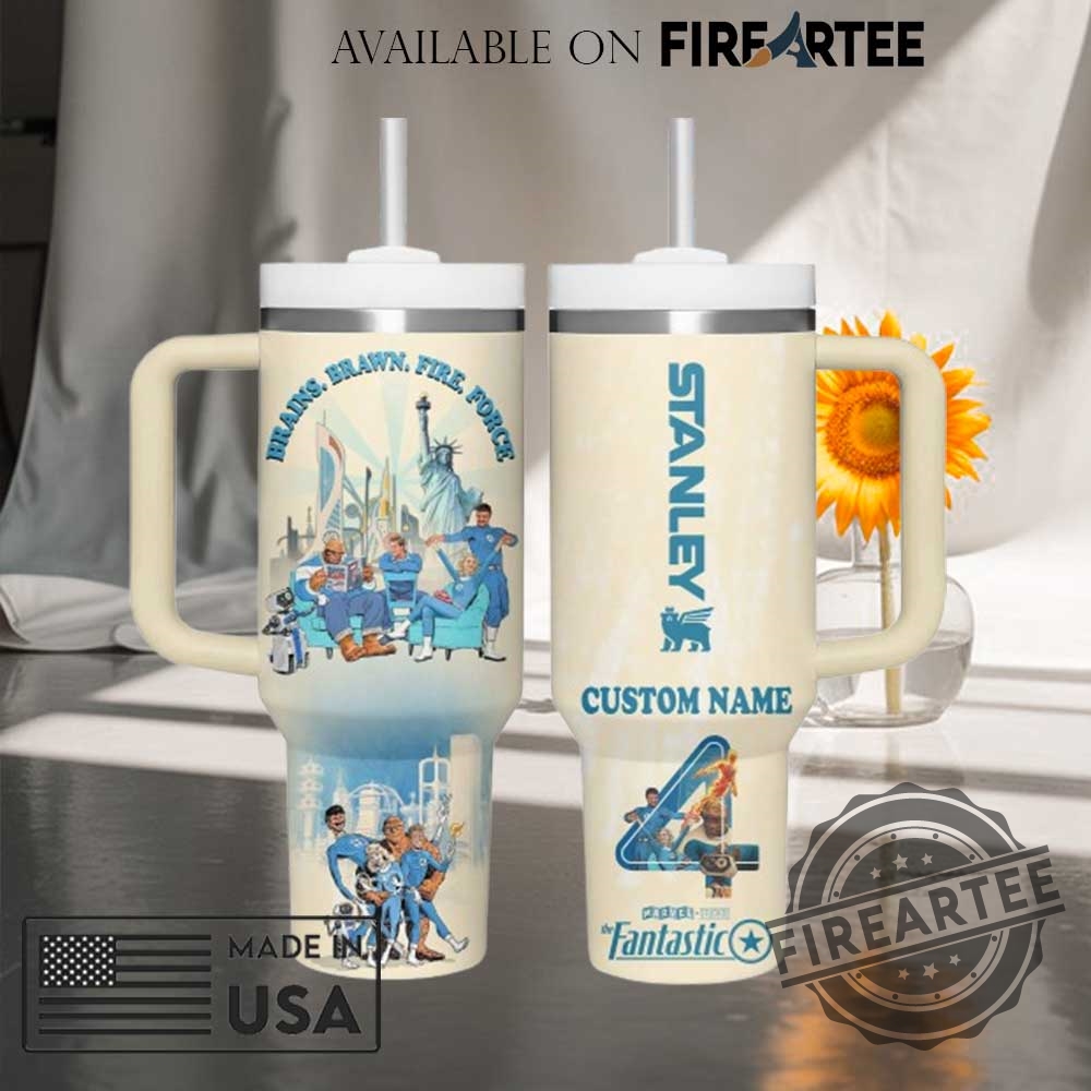 The Fantastic Four First Steps Movies Custom Stanley Cup 40 Oz Tumbler