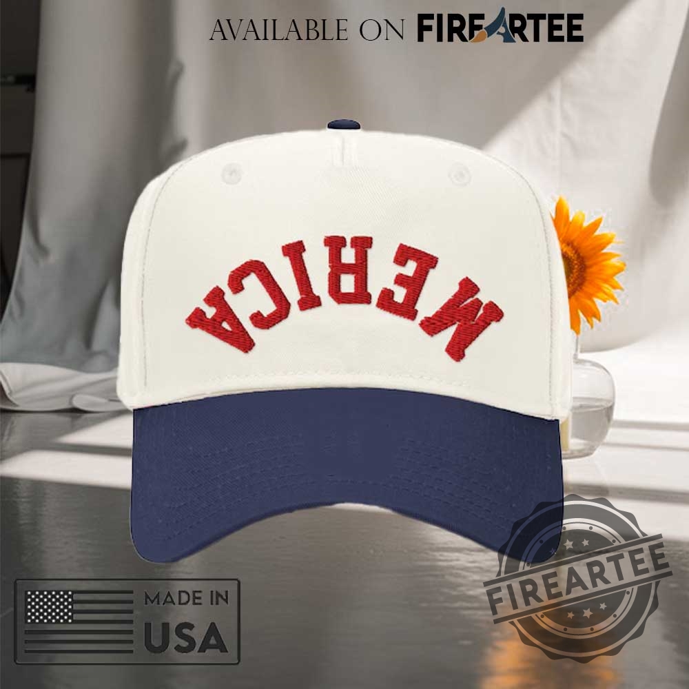 America Hat Upside Down Hat For Memorial Day