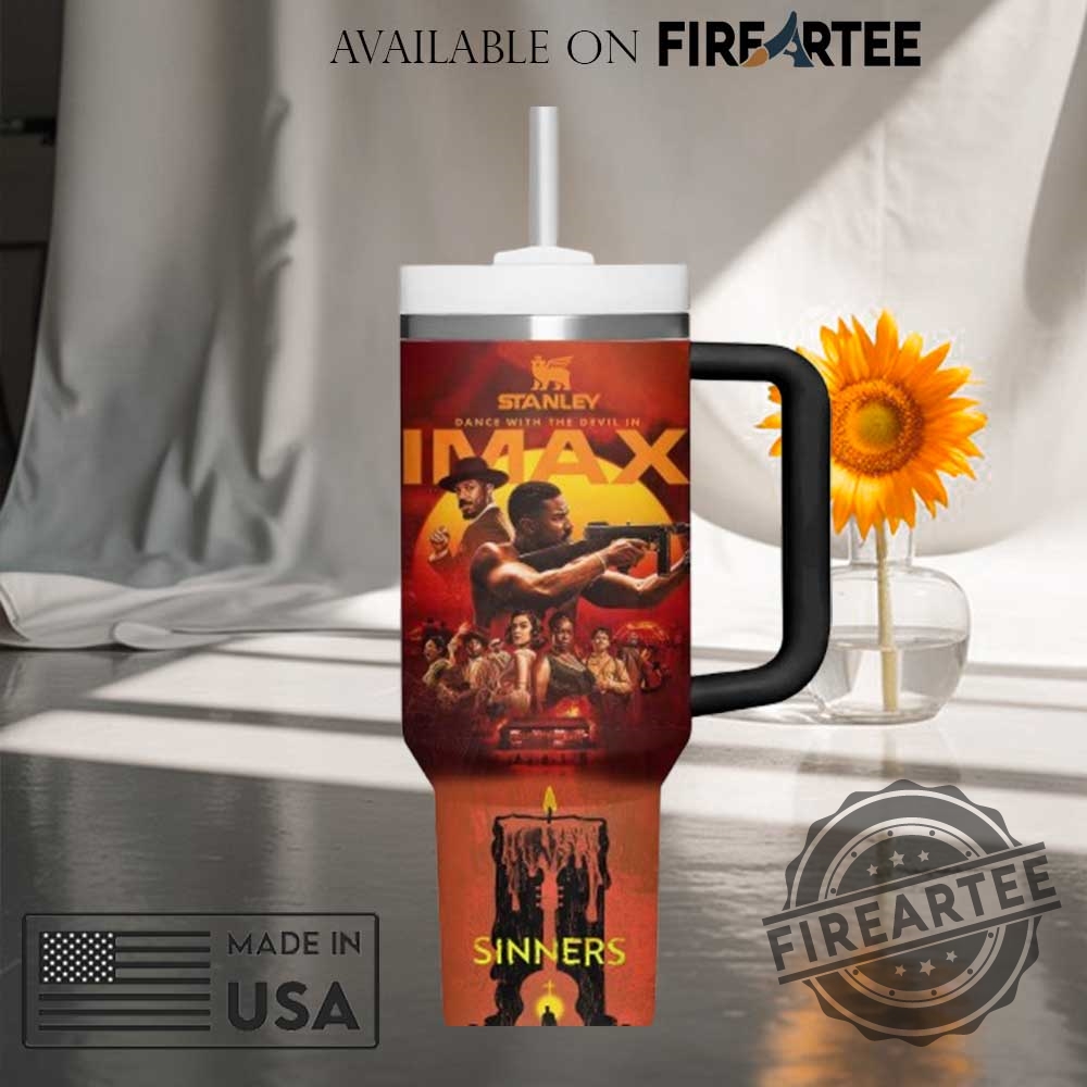 Sinners Movie Insulated Tumbler We Are All Sinners Film Fan Mug 7 SINNERS Movie Insulated Tumbler "We Are All Sinners" Film Fan Mug