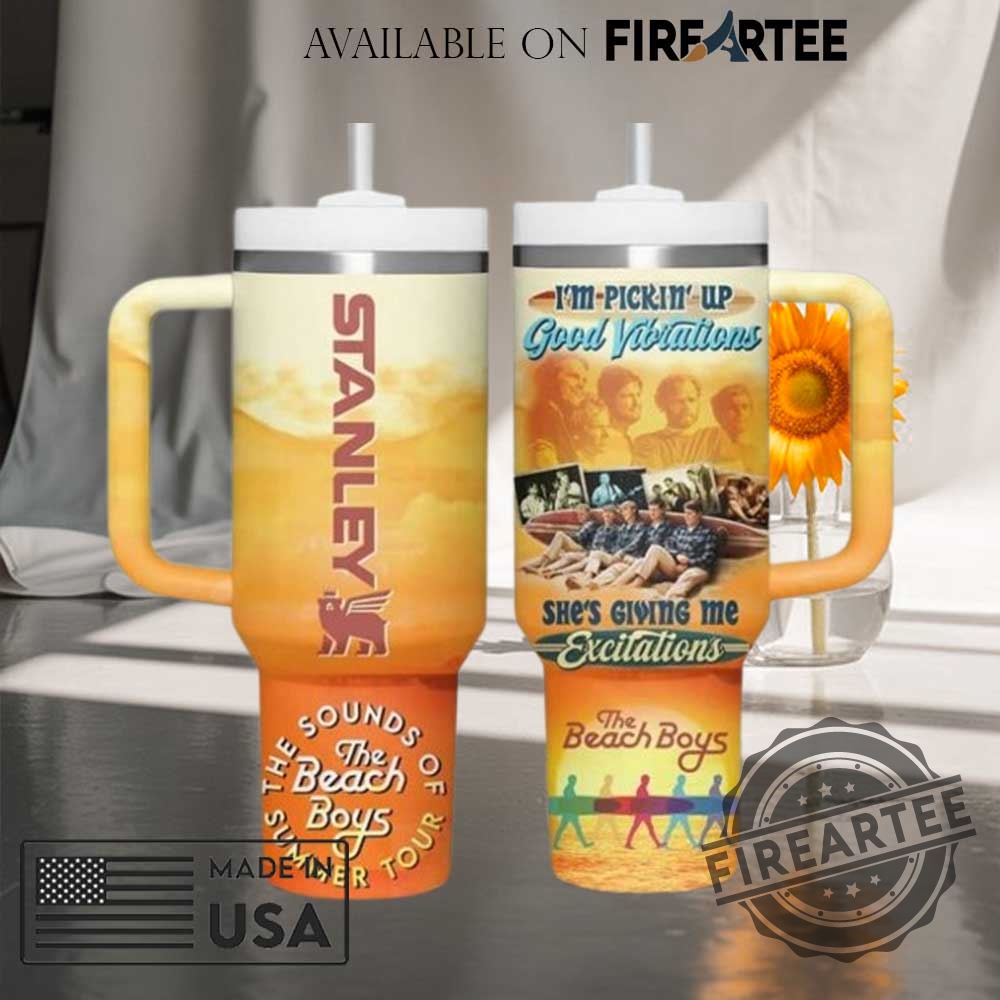 The Beach Boys The Sounds Of Summer Tour 2025 Stanley Tumbler