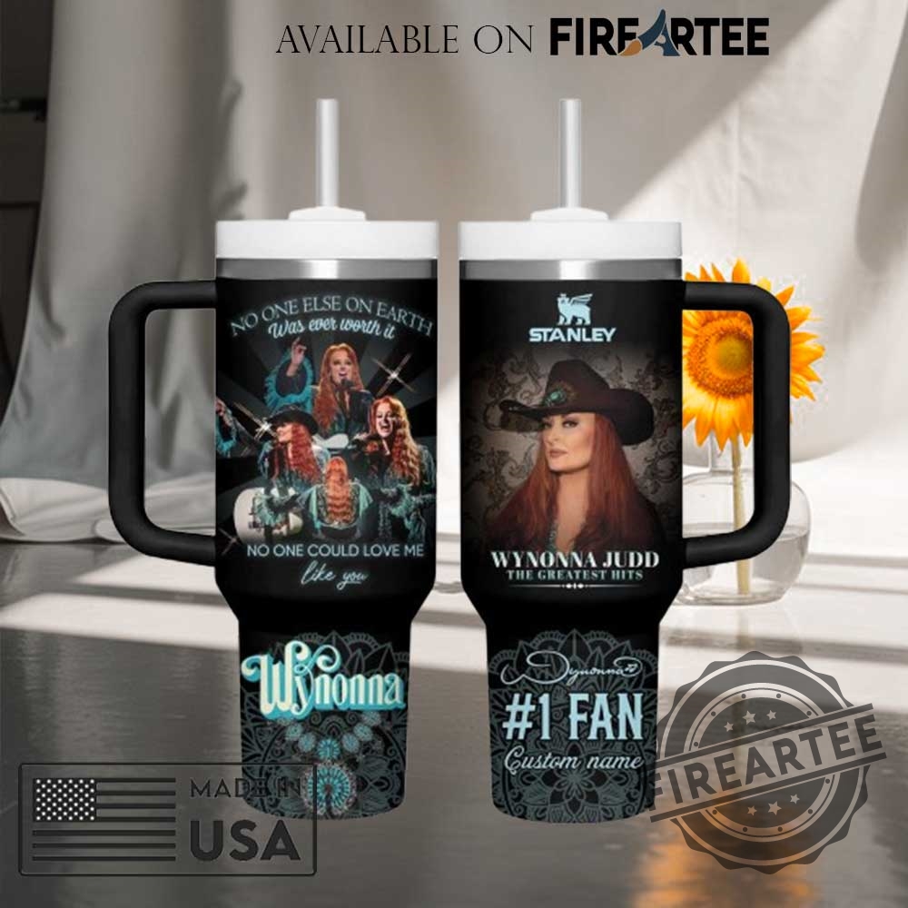 Wynonna Judd The Greatest Hits Tour 2025 Stanley Tumbler