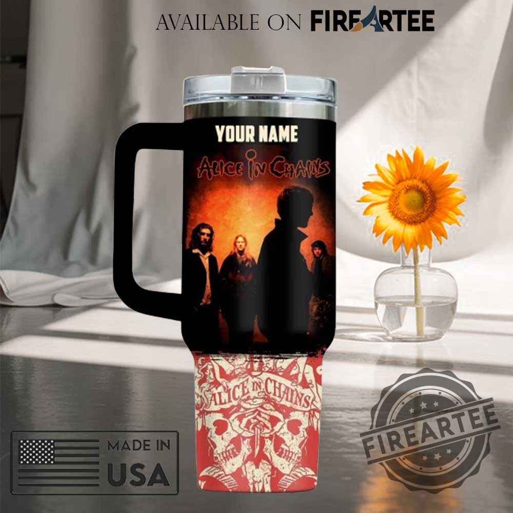 Alice In Chains Dirt Album Custom Name Stanley Style Insulated Tumbler Mug 7 Alice In Chains Dirt Album Custom Name Stanley Style Insulated Tumbler Mug