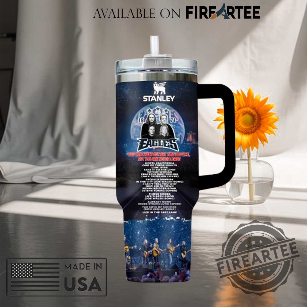 Eagles Band Stanley Tumbler Custom Name Concert Tour Dates Fan Gift Insulated Stainless Steel Mug 7 Eagles Band Stanley Tumbler Custom Name Concert Tour Dates Fan Gift Insulated Stainless Steel Mug
