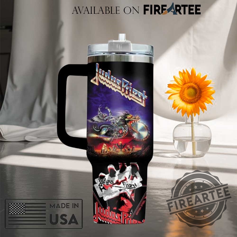 Judas Priest British Steel Stanley Tumbler 100 Passion Heavy Metal Band 6 Judas Priest British Steel Stanley Tumbler 100% Passion Heavy Metal Band