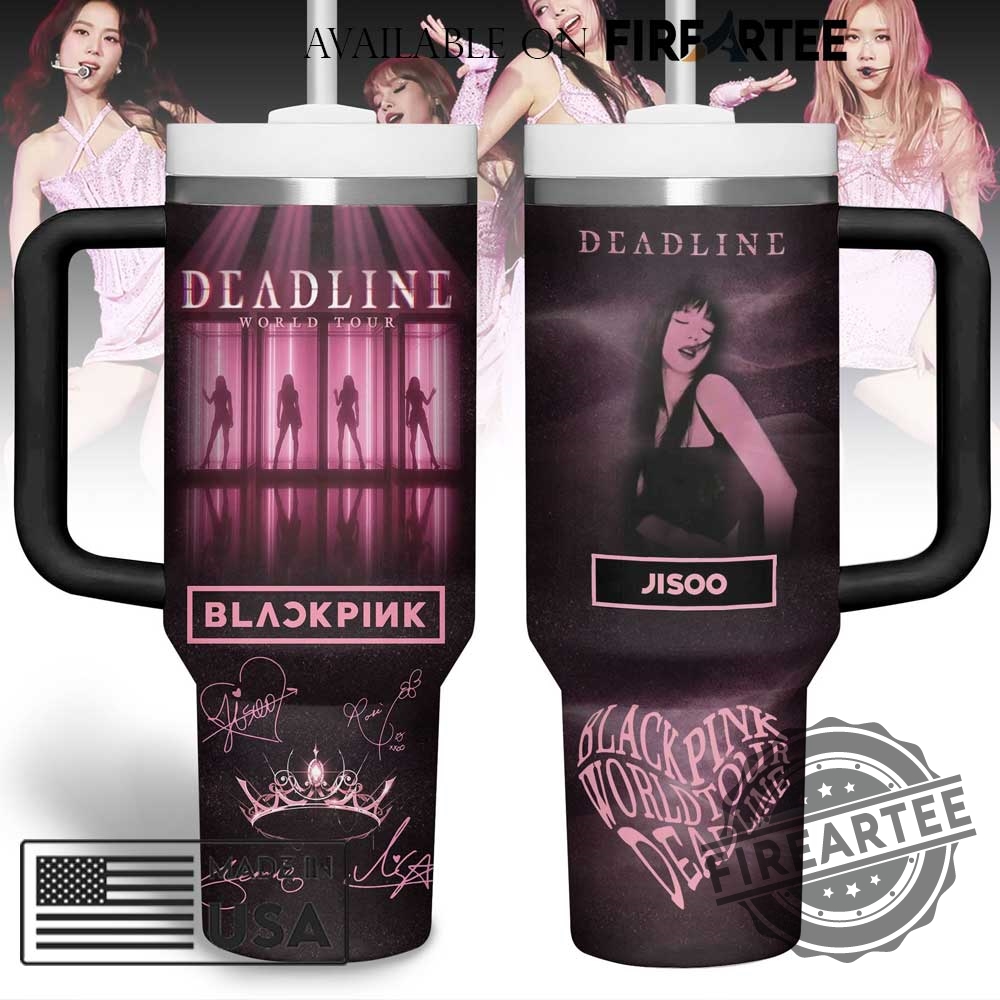 Personalized Blackpink Jisoo Signed Stanley Tumbler Kpop Fan Gift Insulated Stainless Steel Mug 6 Personalized BLACKPINK Jisoo Signed Stanley Tumbler K-Pop Fan Gift Insulated Stainless Steel Mug