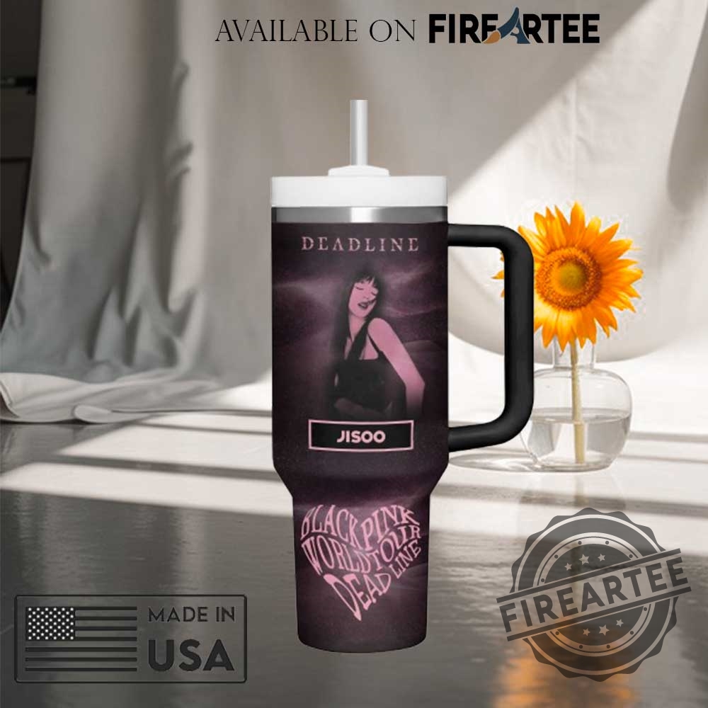 Personalized Blackpink Jisoo Signed Stanley Tumbler Kpop Fan Gift Insulated Stainless Steel Mug 8 Personalized BLACKPINK Jisoo Signed Stanley Tumbler K-Pop Fan Gift Insulated Stainless Steel Mug