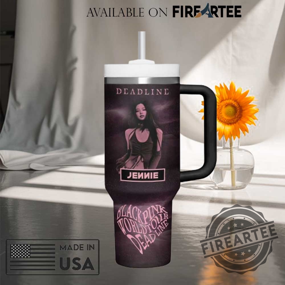 Personalized Blackpink Jennie Signed Stanley Tumbler Kpop Fan Gift Insulated Stainless Steel Mug 9 Personalized BLACKPINK Jennie Signed Stanley Tumbler K-Pop Fan Gift Insulated Stainless Steel Mug