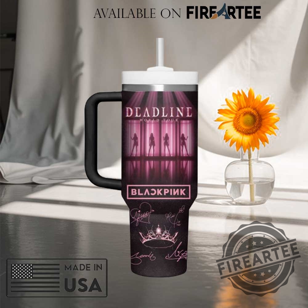 Personalized Blackpink Rosé Signed Stanley Tumbler Kpop Fan Gift Insulated Stainless Steel Mug 8 Personalized BLACKPINK Rosé Signed Stanley Tumbler K-Pop Fan Gift Insulated Stainless Steel Mug