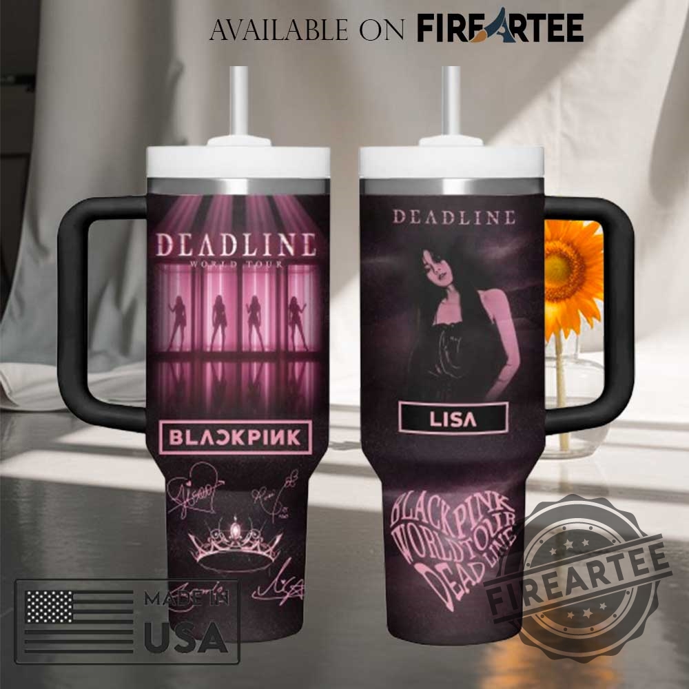 Personalized-Blackpink-Lisa-Signed-Stanley-Tumbler-Kpop-Fan-Gift-Insulated-Stainless-Steel-Mug-fireartee_1