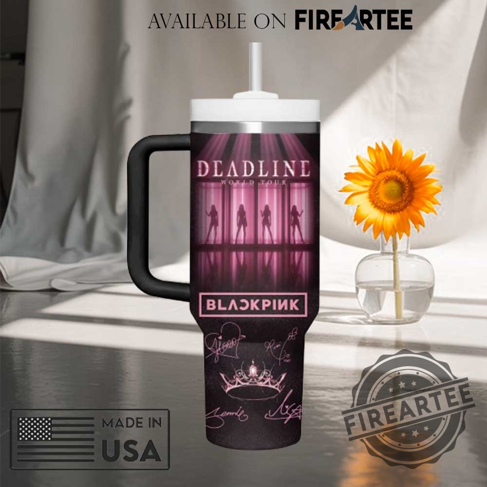 Personalized Blackpink Lisa Signed Stanley Tumbler Kpop Fan Gift Insulated Stainless Steel Mug 8 Personalized BLACKPINK Lisa Signed Stanley Tumbler K-Pop Fan Gift Insulated Stainless Steel Mug