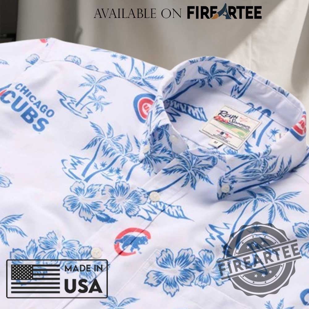 Chicago Cubs Reyn Spooner White Game Day Hawaiian Shirt 3 Chicago Cubs Reyn Spooner White Game Day Hawaiian Shirt