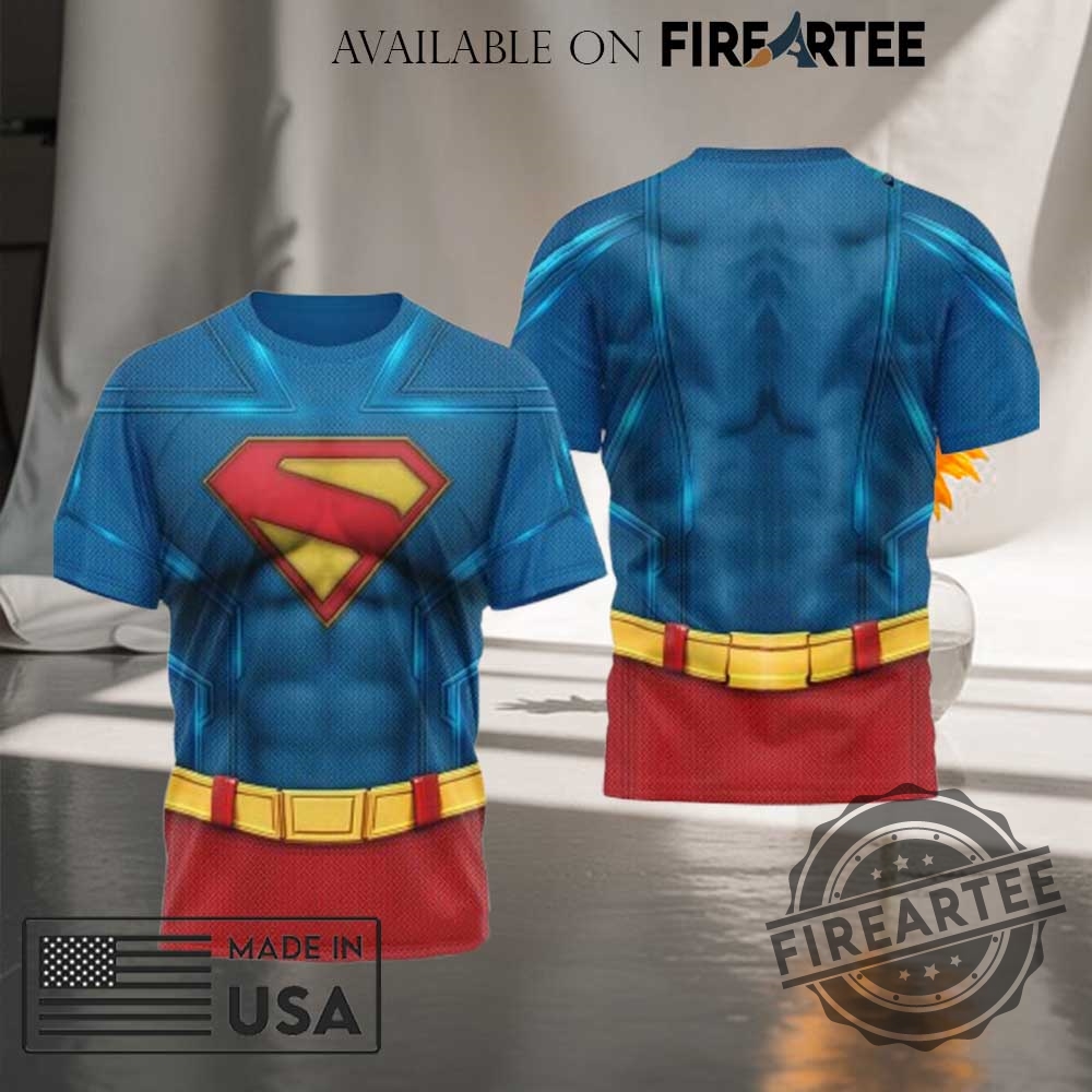 Superman Cosplay All Over Print Shirt