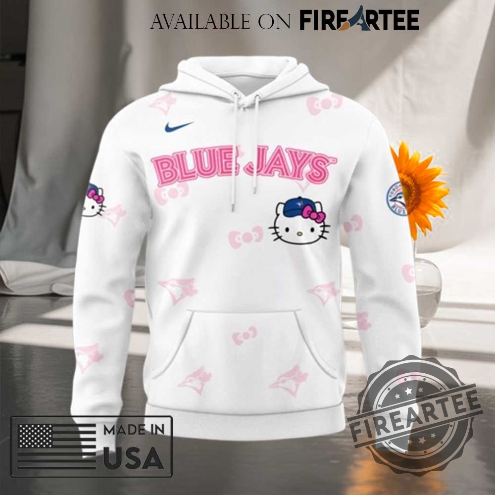 Toronto Blue Jays Hello Kitty Night Hoodie Mlb Crossover 4 Toronto Blue Jays Hello Kitty Night Hoodie MLB Crossover