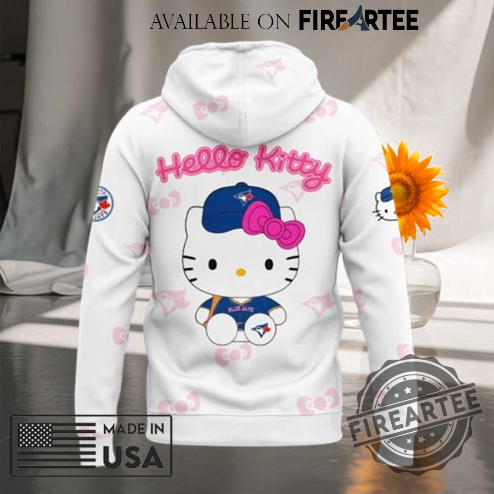 Toronto Blue Jays Hello Kitty Night Hoodie Mlb Crossover 5 Toronto Blue Jays Hello Kitty Night Hoodie MLB Crossover