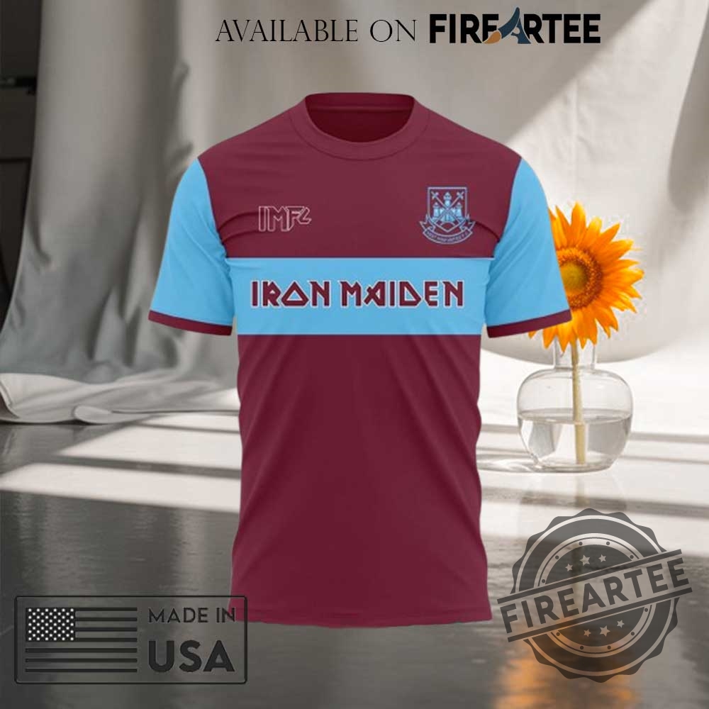 West Ham United X Iron Maiden Personalized Tshirt 4 West Ham United x Iron Maiden Personalized T-shirt
