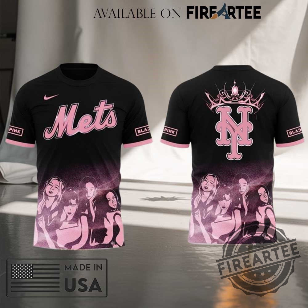 New York Mets X Blackpink Deadline World Tour 2025 Tshirt
