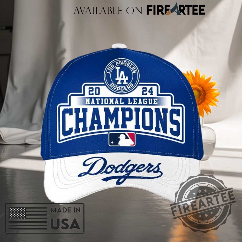 Los Angeles Dodgers Nlcs Champions National Champs 2024 Cap 3 Los Angeles Dodgers NLCS Champions National Champs 2024 Cap