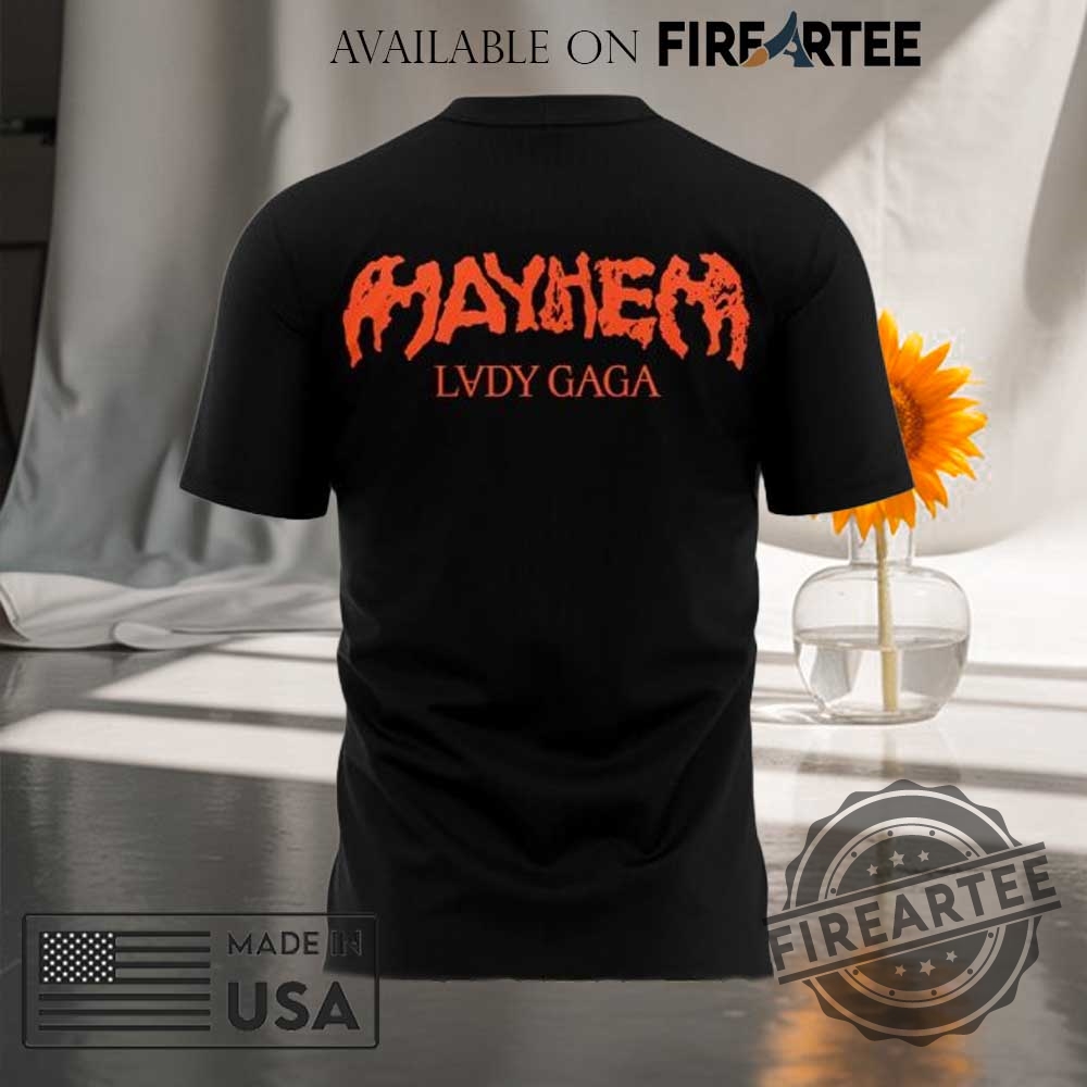 Lady Gaga The Mayhem Ball Tour 2025 Tshirt 5 Lady Gaga The Mayhem Ball Tour 2025 T-shirt