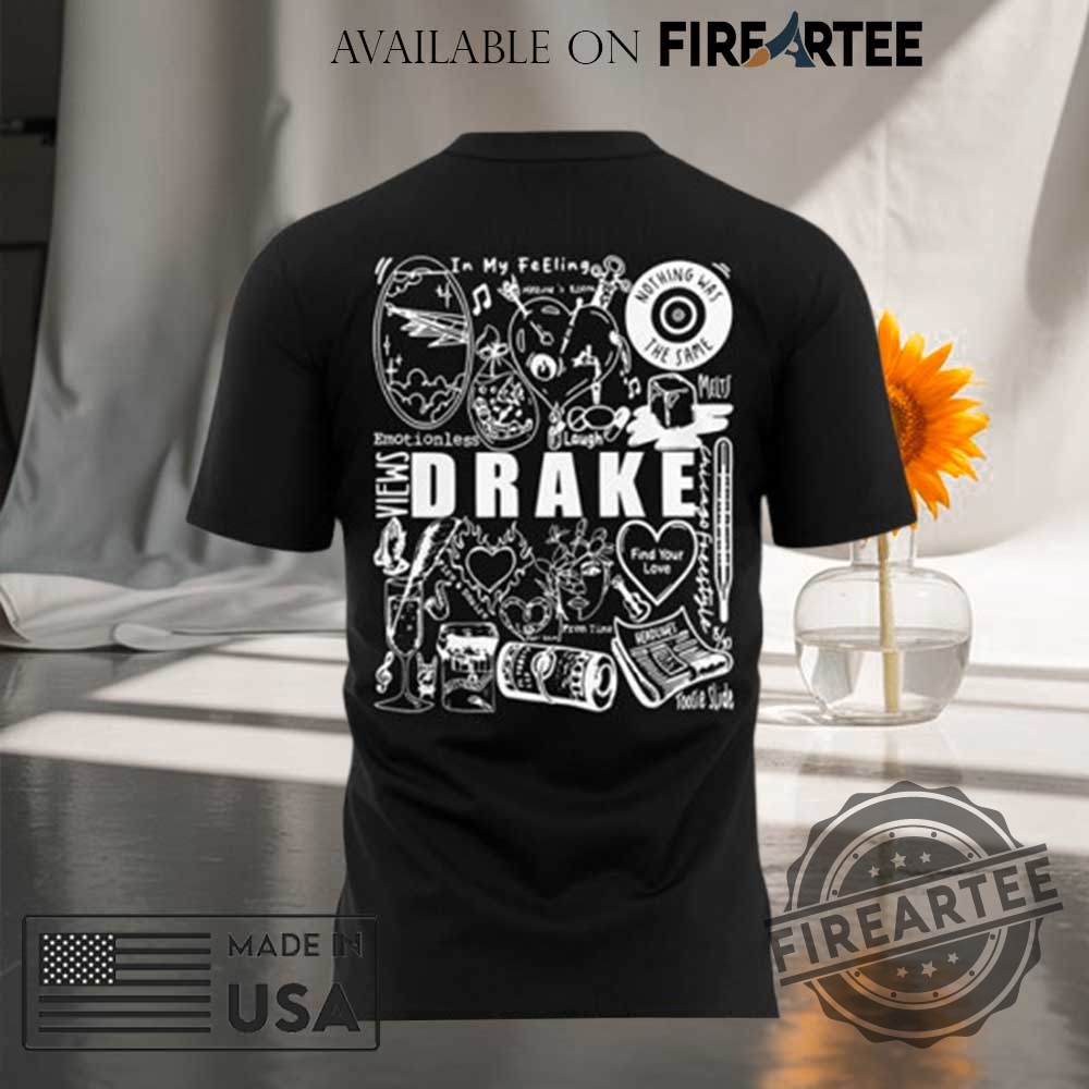 Manchester United x Drake Summer Tour 2025 T-shirt 5 Manchester United x Drake Summer Tour 2025 T-shirt
