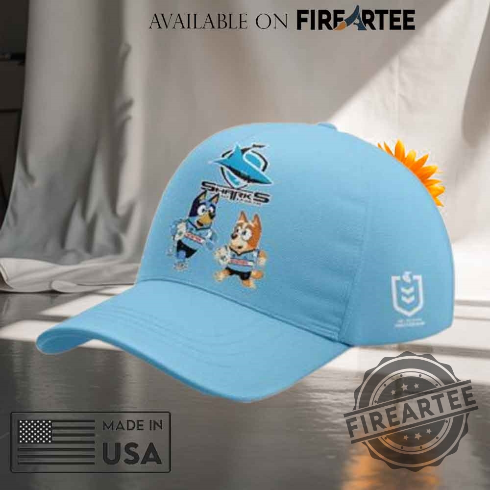 Cronulla Sharks Bluey And Bingo Classic Cap