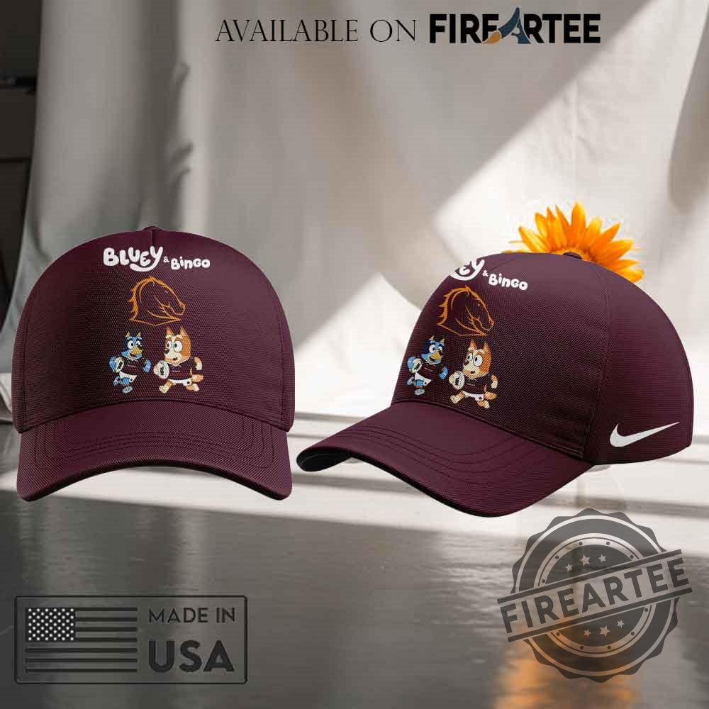 "Top 5 Bluey and Bingo NRL Caps for Every Fan" 4 Brisbane Broncos Bluey And Bingo Cap