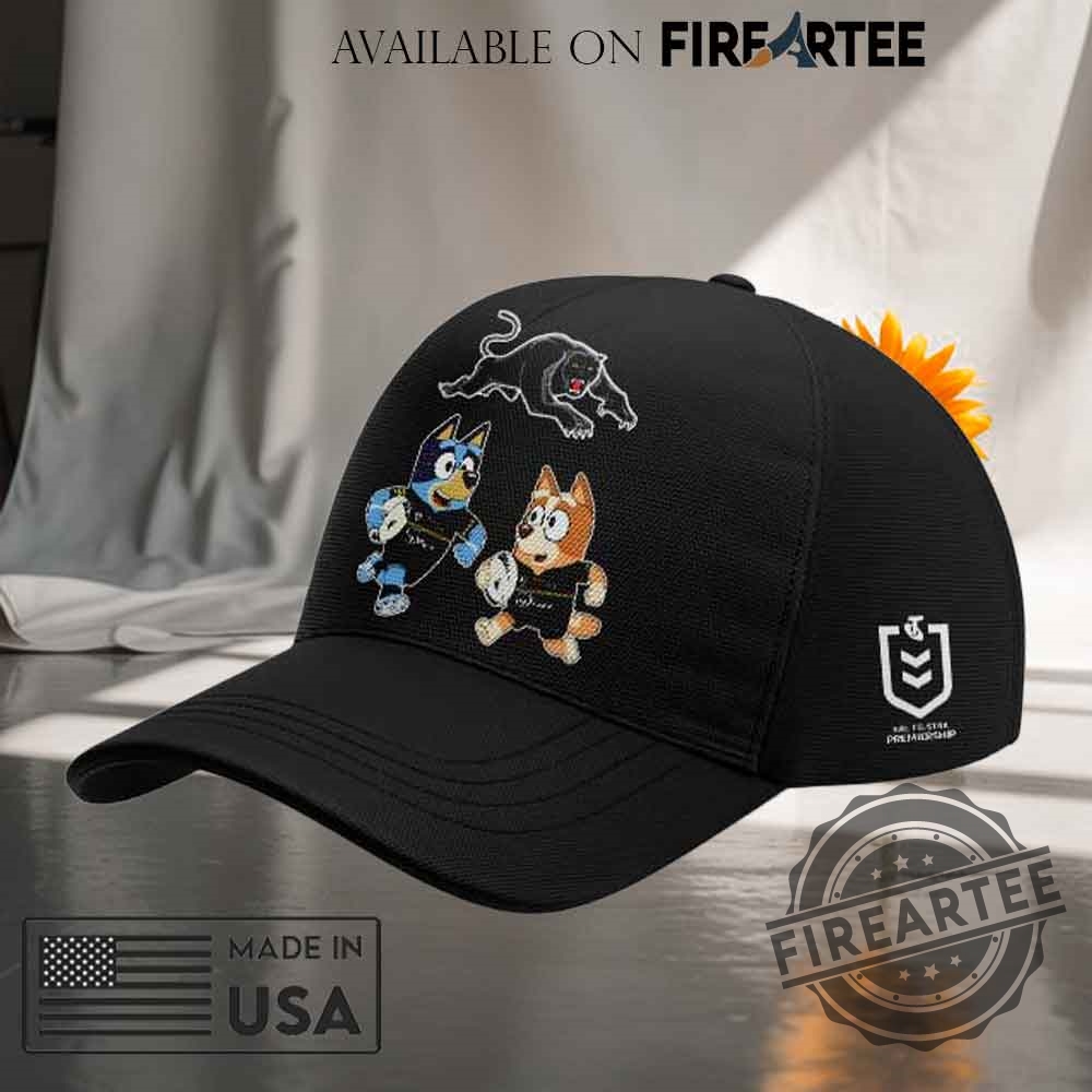 "Top 5 Bluey and Bingo NRL Caps for Every Fan" 5 Penrith Panthers Bluey And Bingo Cap