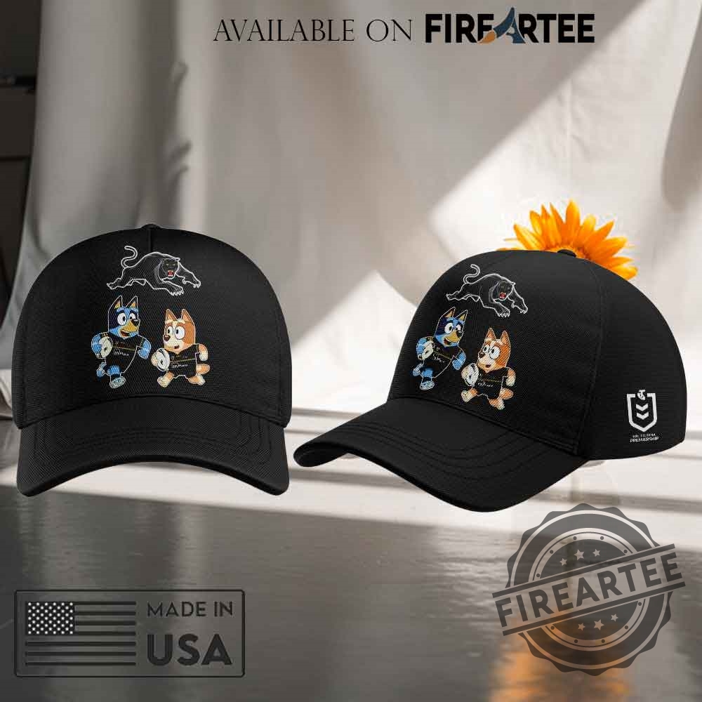 Penrith Panthers Bluey And Bingo Cap 5 Penrith Panthers Bluey and Bingo Cap