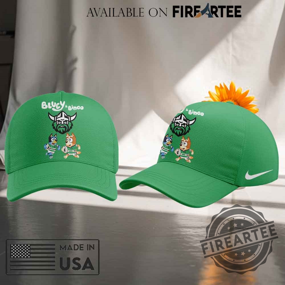 Nike Canberra Raiders Bluey And Bingo Green Classic Cap 5 Nike Canberra Raiders Bluey and Bingo Green Classic Cap