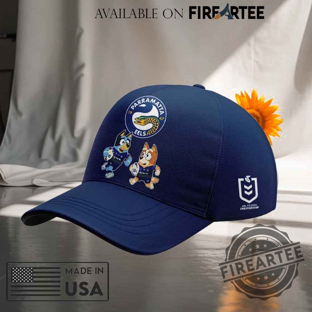 "Top 5 Bluey and Bingo NRL Caps for Every Fan" 13 Parramatta Eels Bluey And Bingo Cap