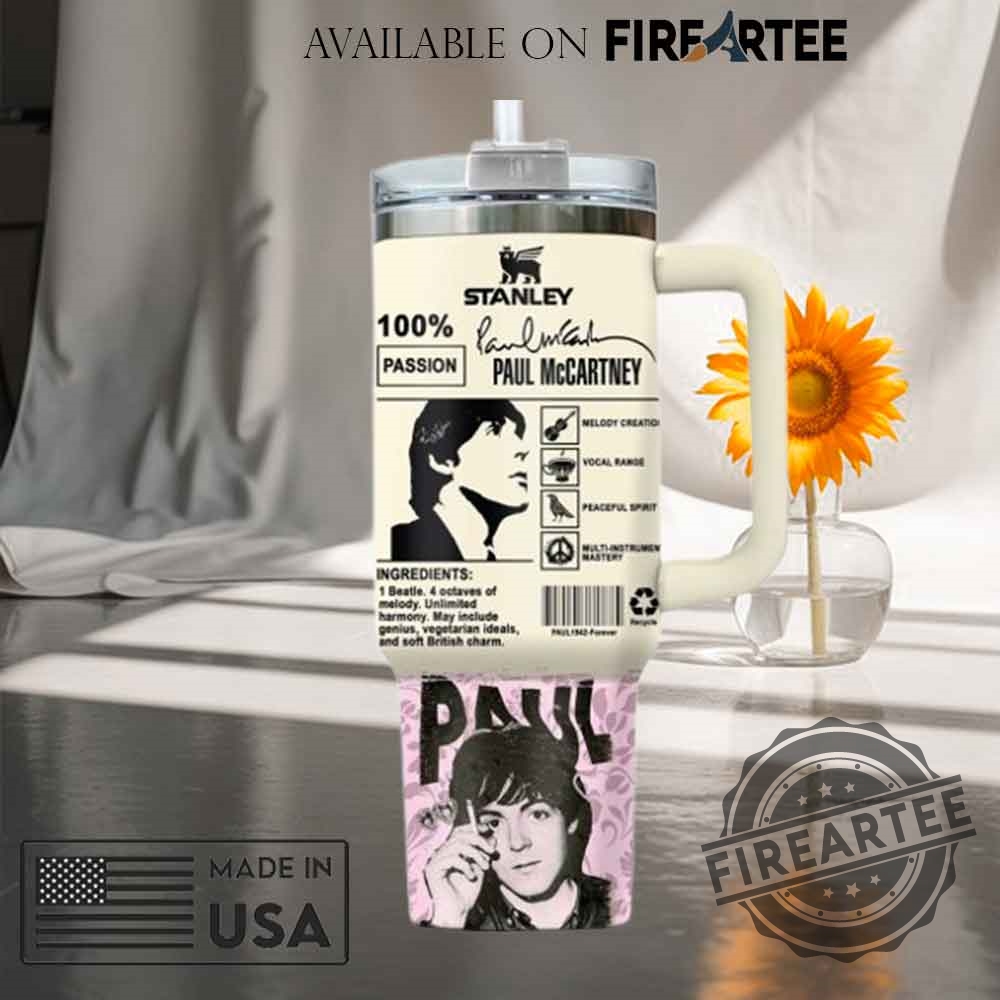 Paul Mccartney 2025 Gift For Fans Special Stanley Tumbler 5 Paul McCartney 2025 Gift For Fans Special Stanley Tumbler