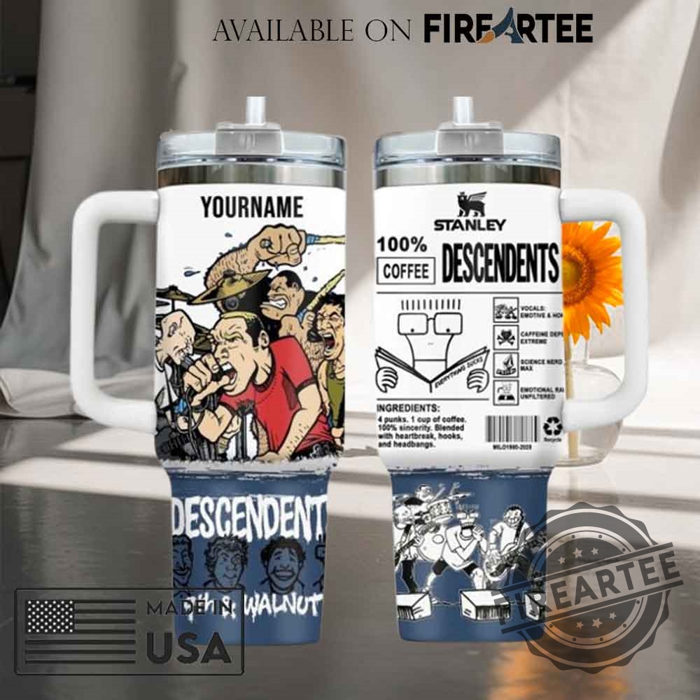 Descendents 9Th Walnut Gift For Fans Personalized Stanley Tumbler