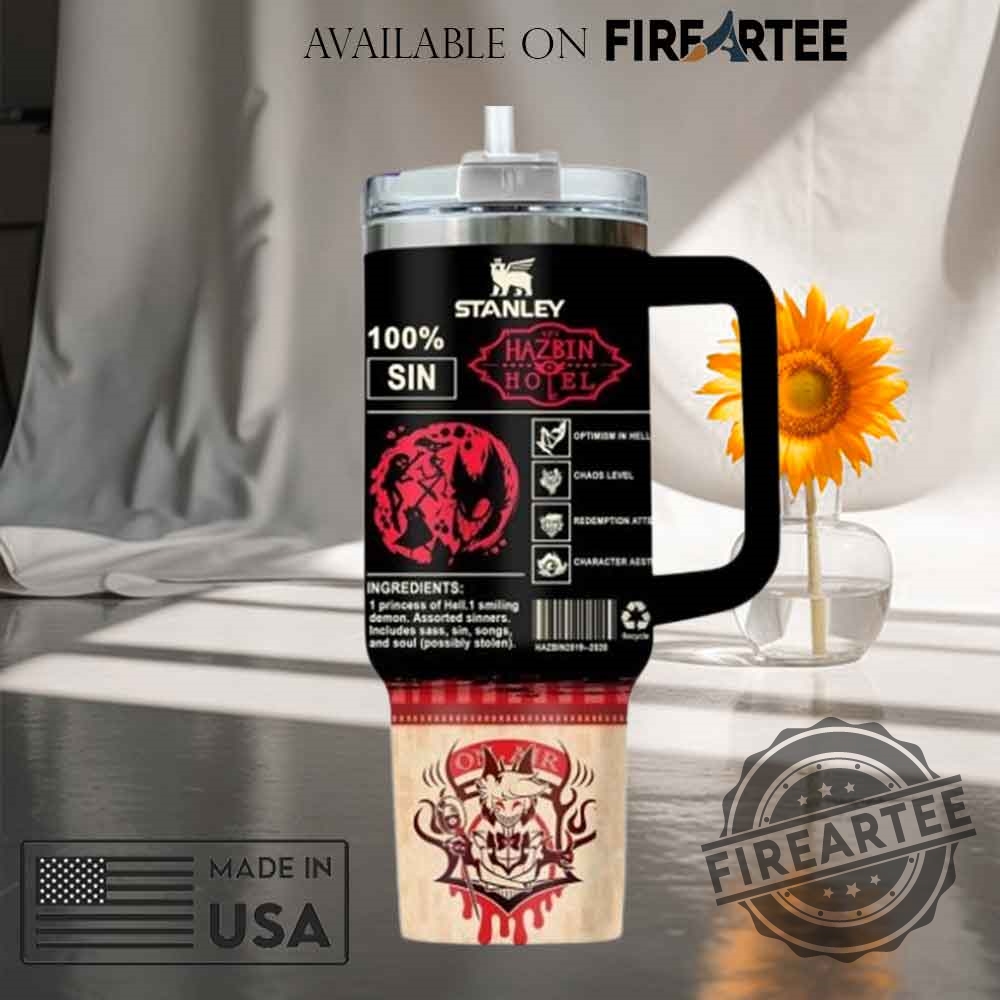 Hazbin Hotel Gift For Fans 2025 Personalized Stanley Tumbler 4 Hazbin Hotel Gift For Fans 2025 Personalized Stanley Tumbler