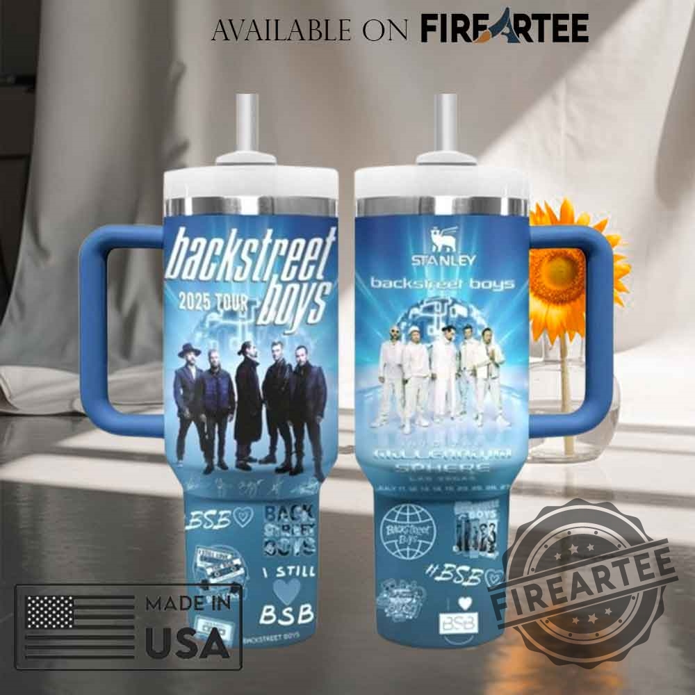 Backstreetboys 2025 Tour Stanley Tumbler