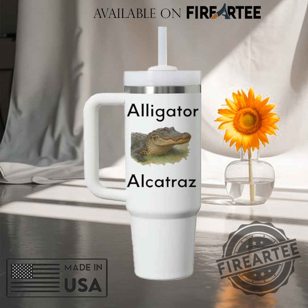 Alligator Alcatraz 40 Oz Stanley Tumbler 3 Alligator Alcatraz 40 oz Stanley Tumbler