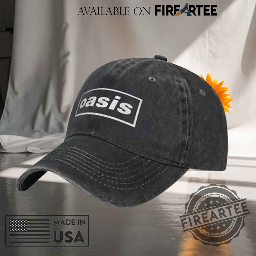 Vintage Ooasis Rock Band Logo Baseball Caps