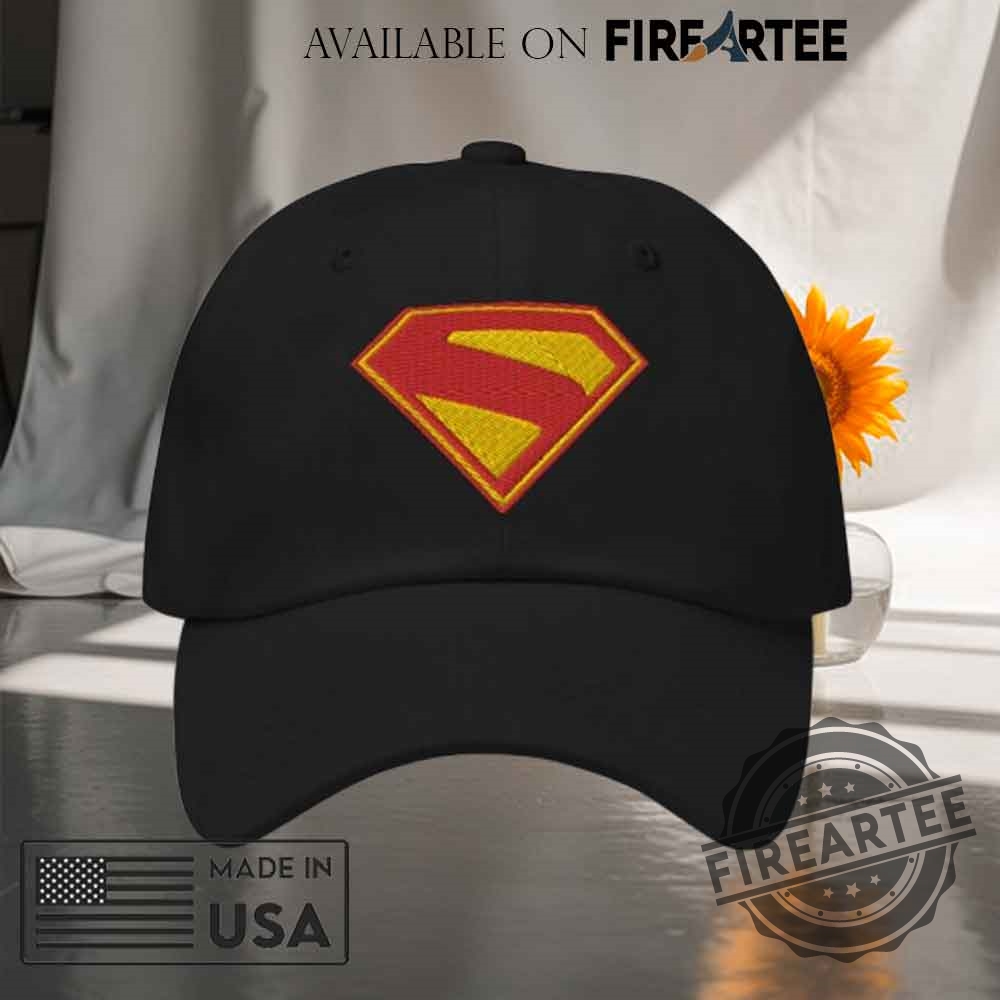 Superman 2025 Movie Sshield Embroidered Hat