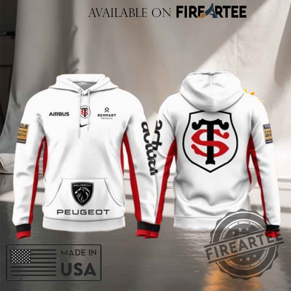 Top 14 Rugby Stade Toulousain 2025 Champions Hoodie