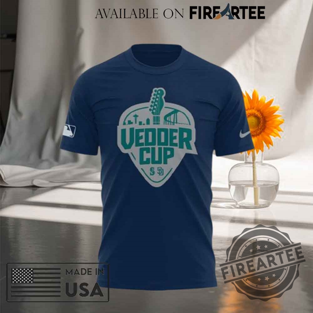 Seattle Mariners X Happy Vedder Cup Tshirt 4 Seattle Mariners x Happy Vedder Cup T-shirt
