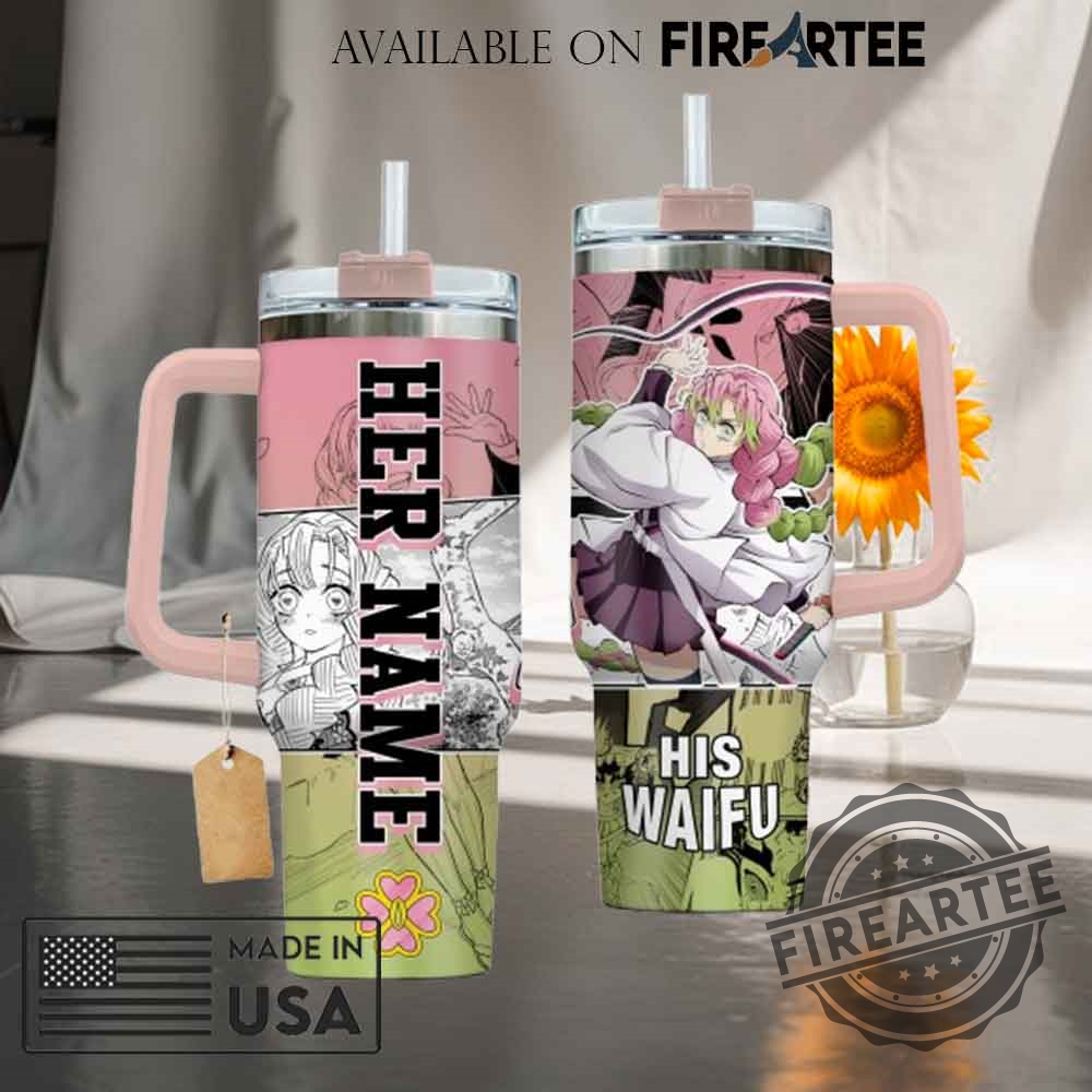 Mitsuri Kanroji Demon Slayer Anime Custom Stanley Cup 40 Oz Tumbler 5 Mitsuri Kanroji Demon Slayer Anime Custom Stanley Cup 40 oz Tumbler